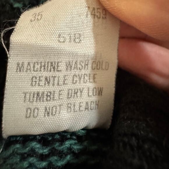 Vintage Men's Size L Maglificio Florence Coogi Style Wool Blend Sweater - Picture 4 of 6